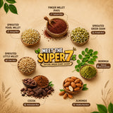 NutriGrow Millet Cocoa Drink For Children – Sprouted Millet Nutrition Mix